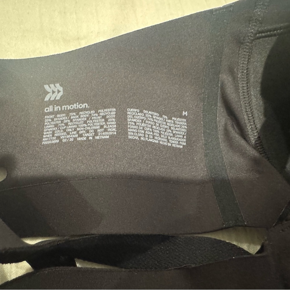 All In Motion Racerback Sports Bra - Picture 3 of 4